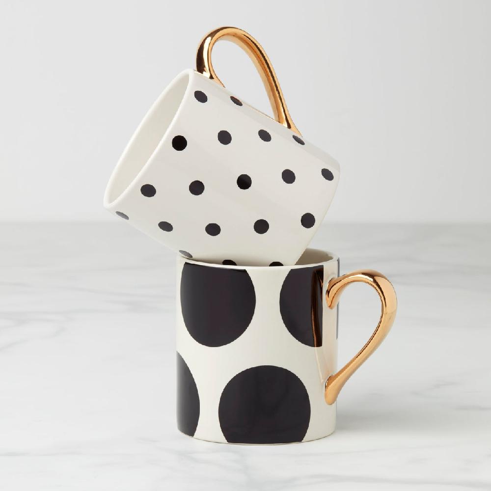 lenox On The Dot Assorted Mugs - Set of 2