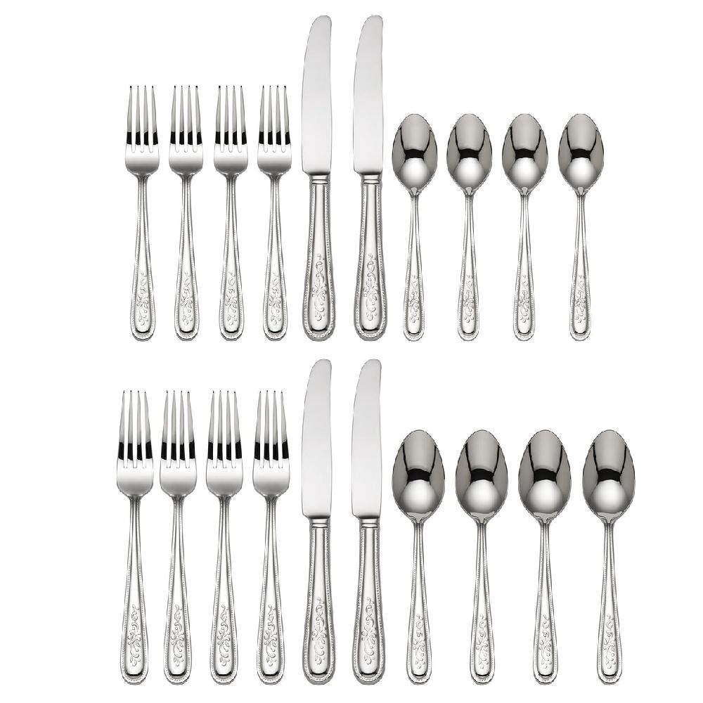 Lenox Opal Innocence 20 Piece Flatware Set