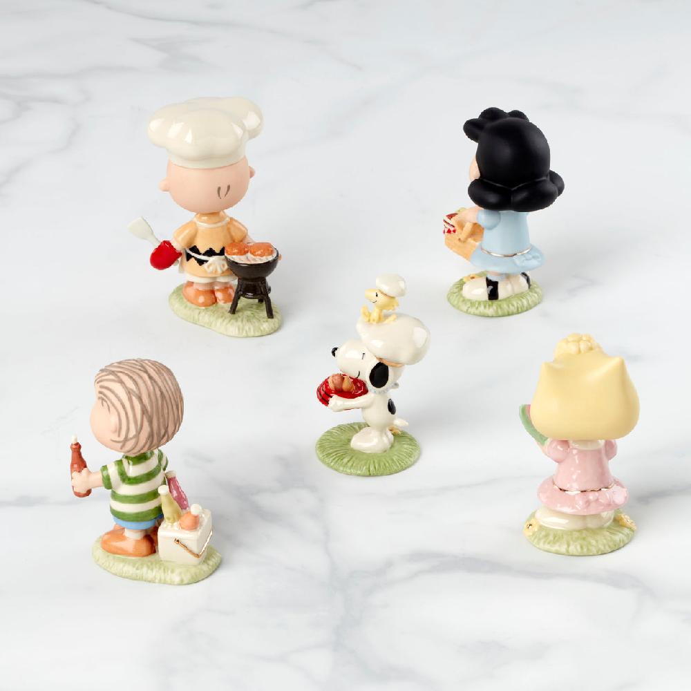 Lenox Peanuts Barbecue 5-Piece Figurine Set