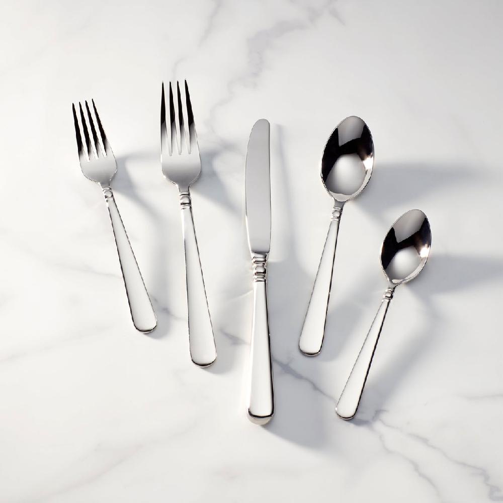 lenox Pearl Platinum 20 Piece Flatware Set