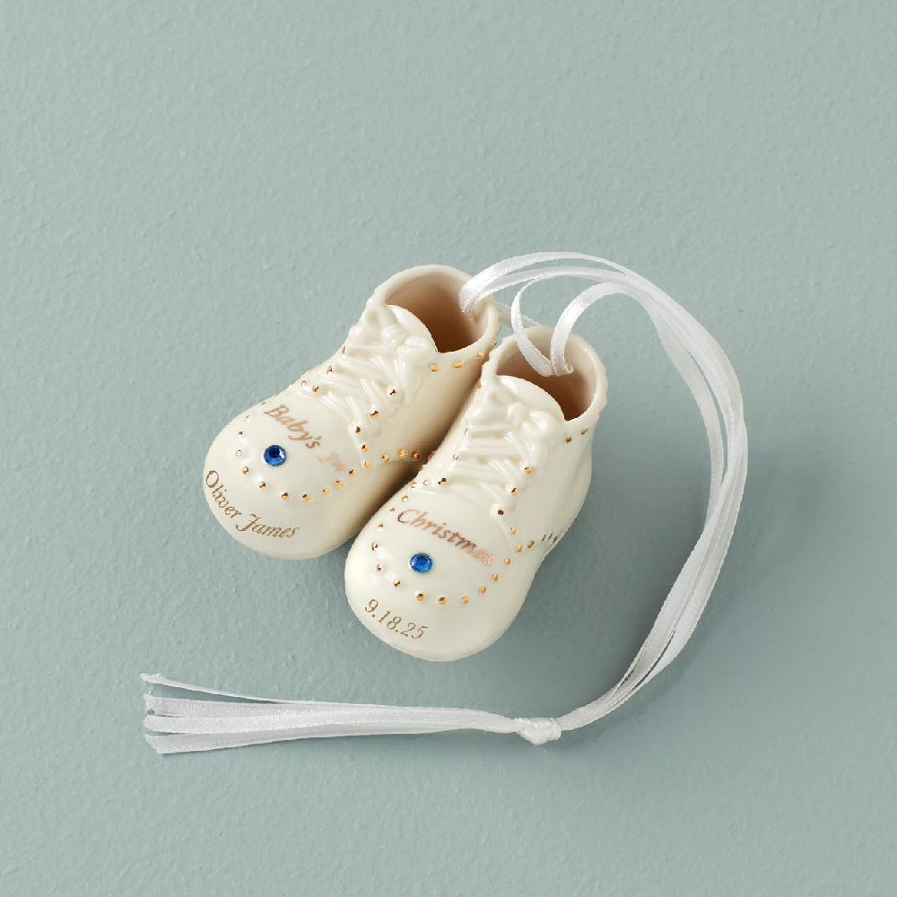 lenox Personalized Baby's First Steps Ornament