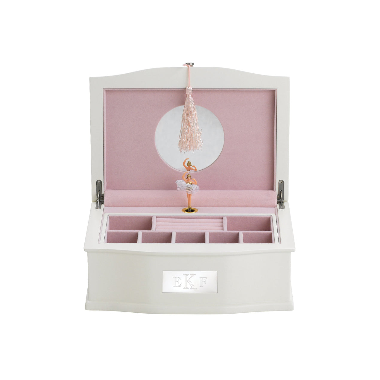 lenox Personalized Ballerina Musical Jewelry Box