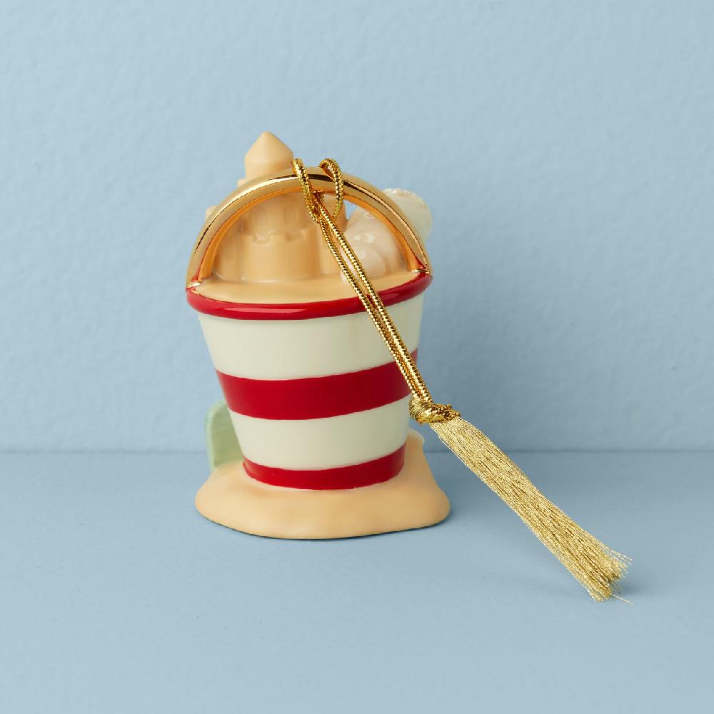 Lenox Personalized Beach Pail Ornament