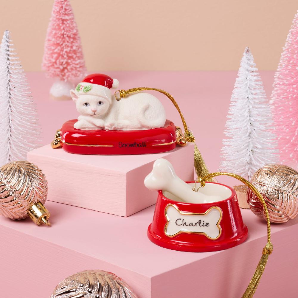 Lenox Personalized Cat Ornament