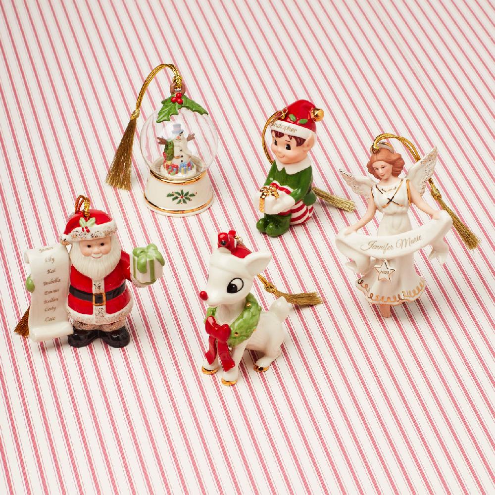 Lenox Personalized Christmas Elf Ornament
