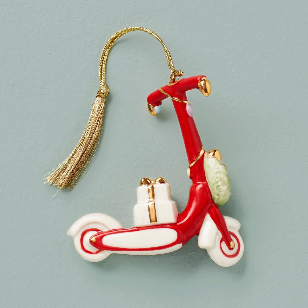 Lenox Personalized Christmas Scooter Ornament