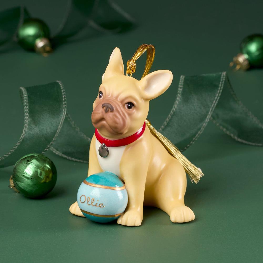Lenox Personalized French Bulldog Ornament