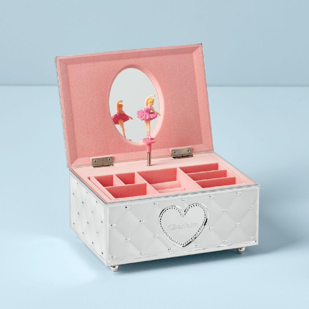 lenox Personalized Musical Ballerina Jewelry Box