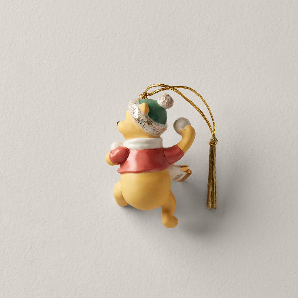 Lenox Personalized Pooh's Winter Fun Ornament