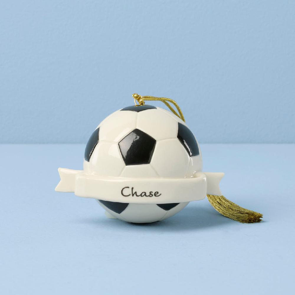 lenox Personalized Soccer Ball Ornament