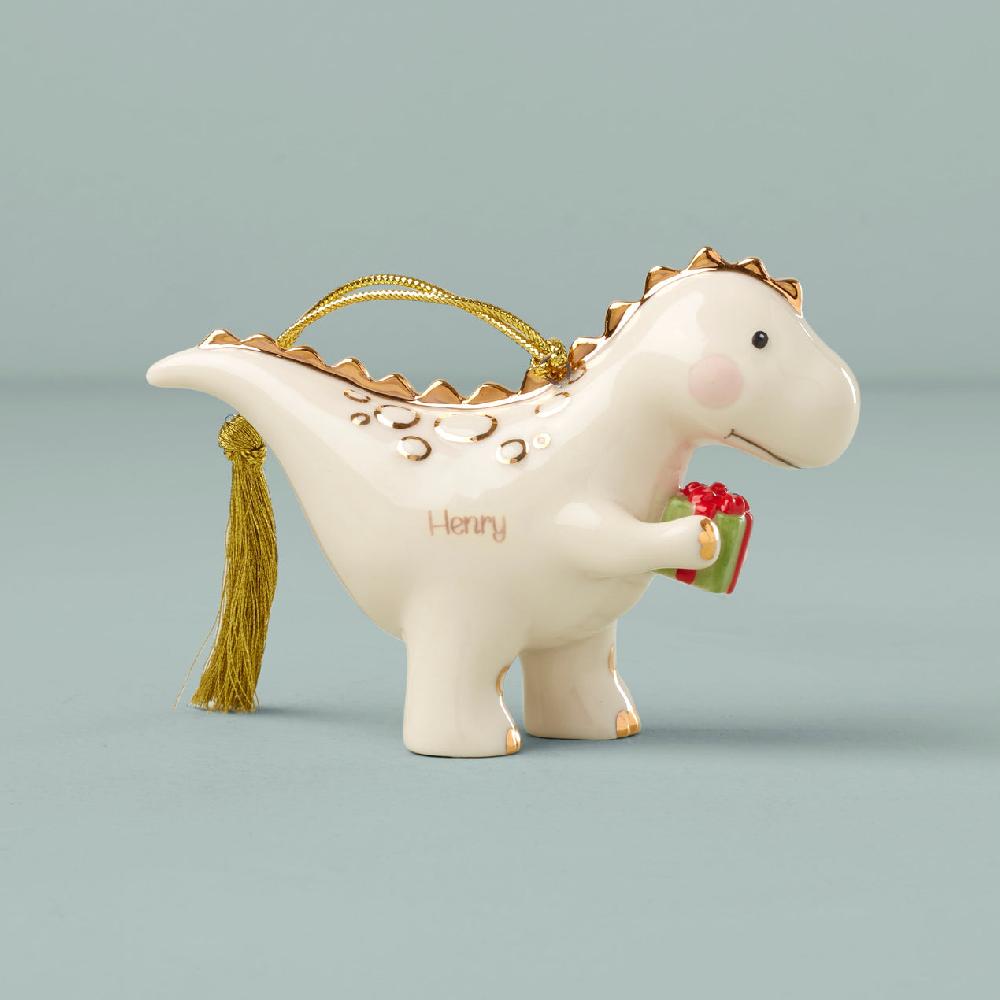 lenox Personalized T-Rex Ornament