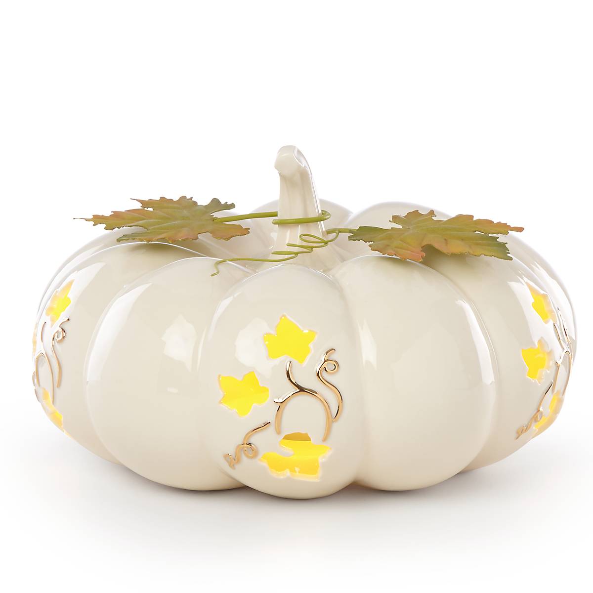lenox Pierced Lit Pumpkin Short