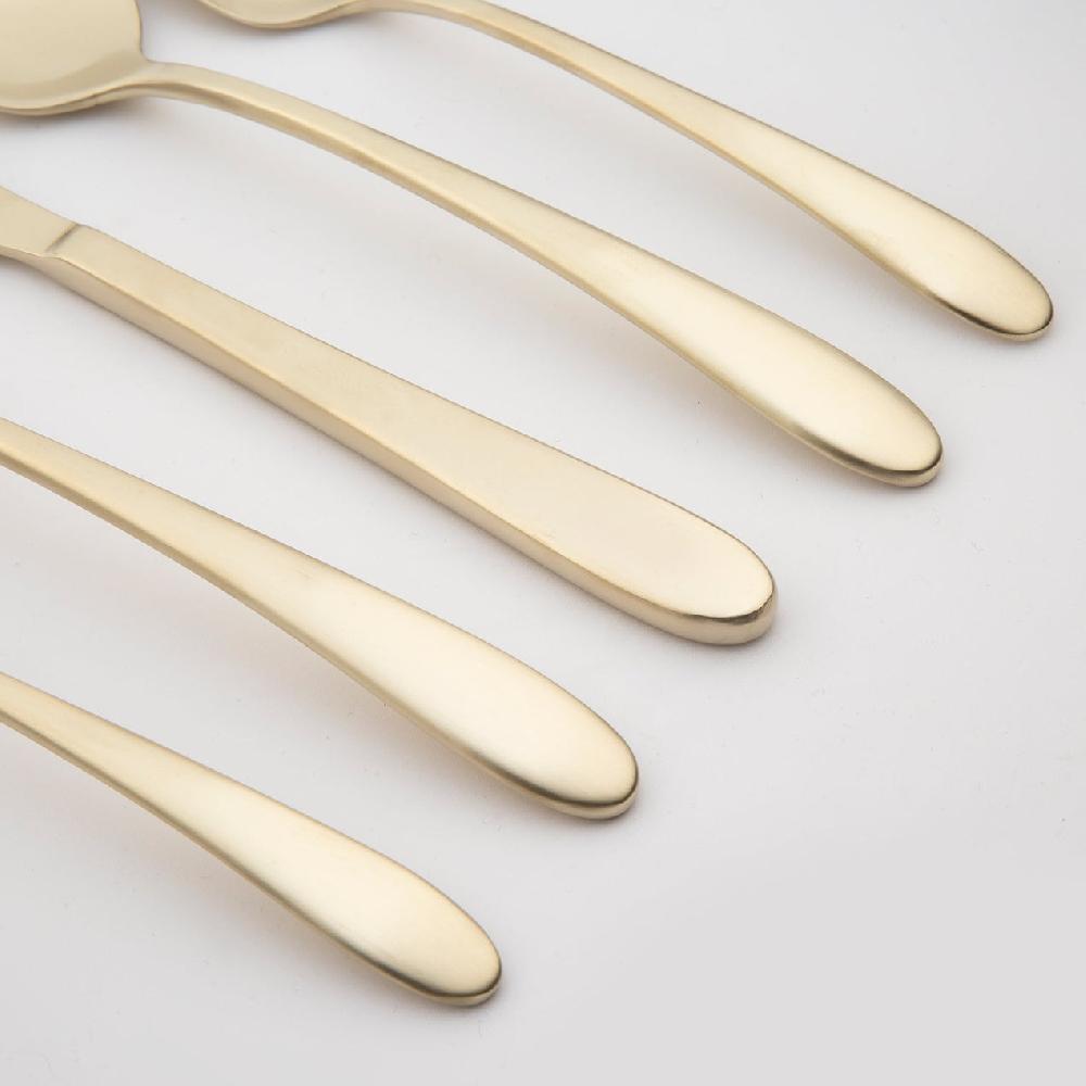 Lenox Poet Champagne Satin 20 Piece Flatware Set