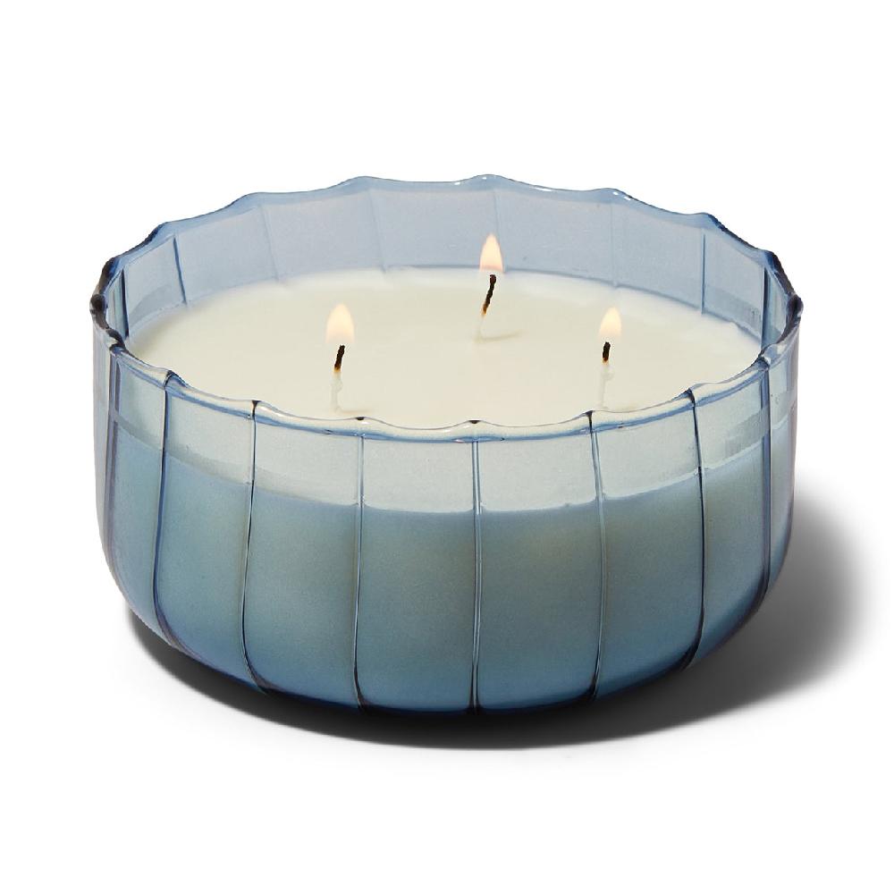 lenox Ripple 12-oz Soy Wax Candle Peppered Indigo