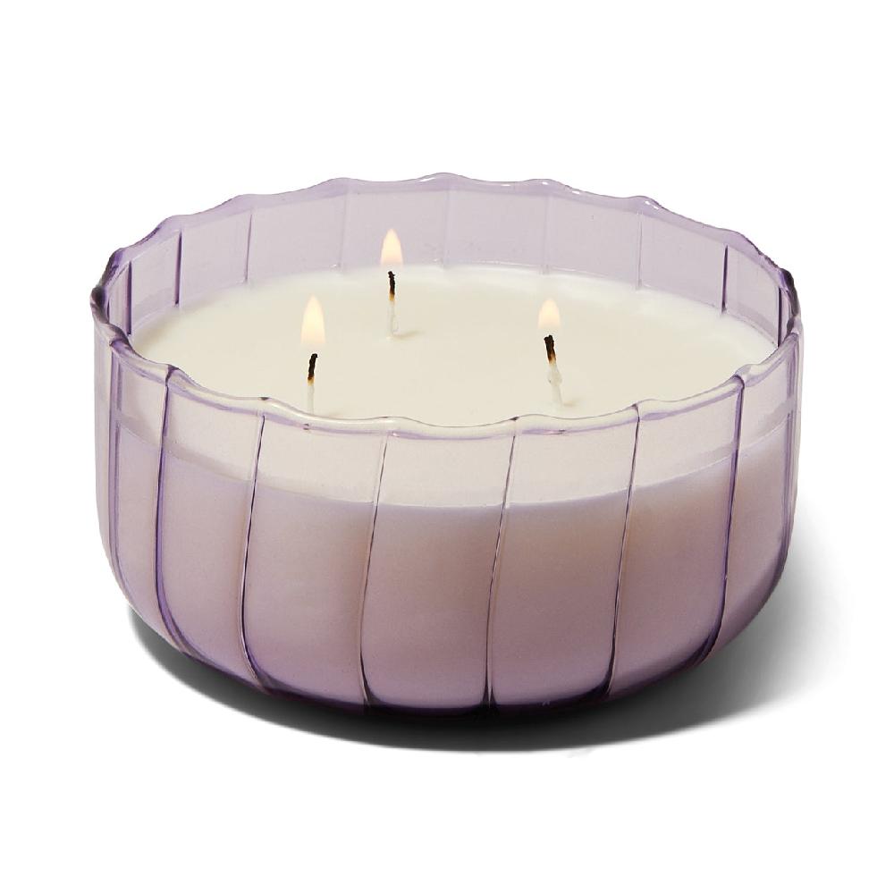 lenox Ripple 12-oz Soy Wax Candle Salted Iris
