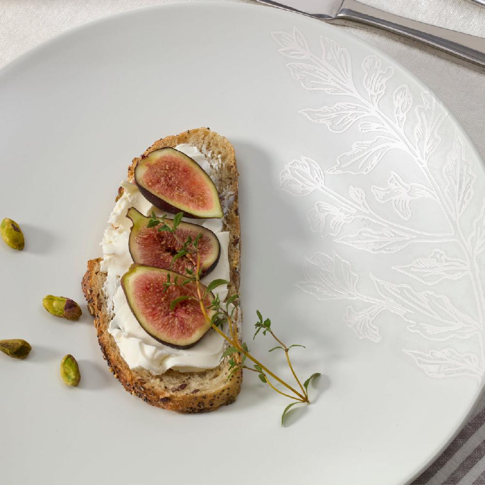 Lenox Roseto White 12-Piece Dinnerware Set