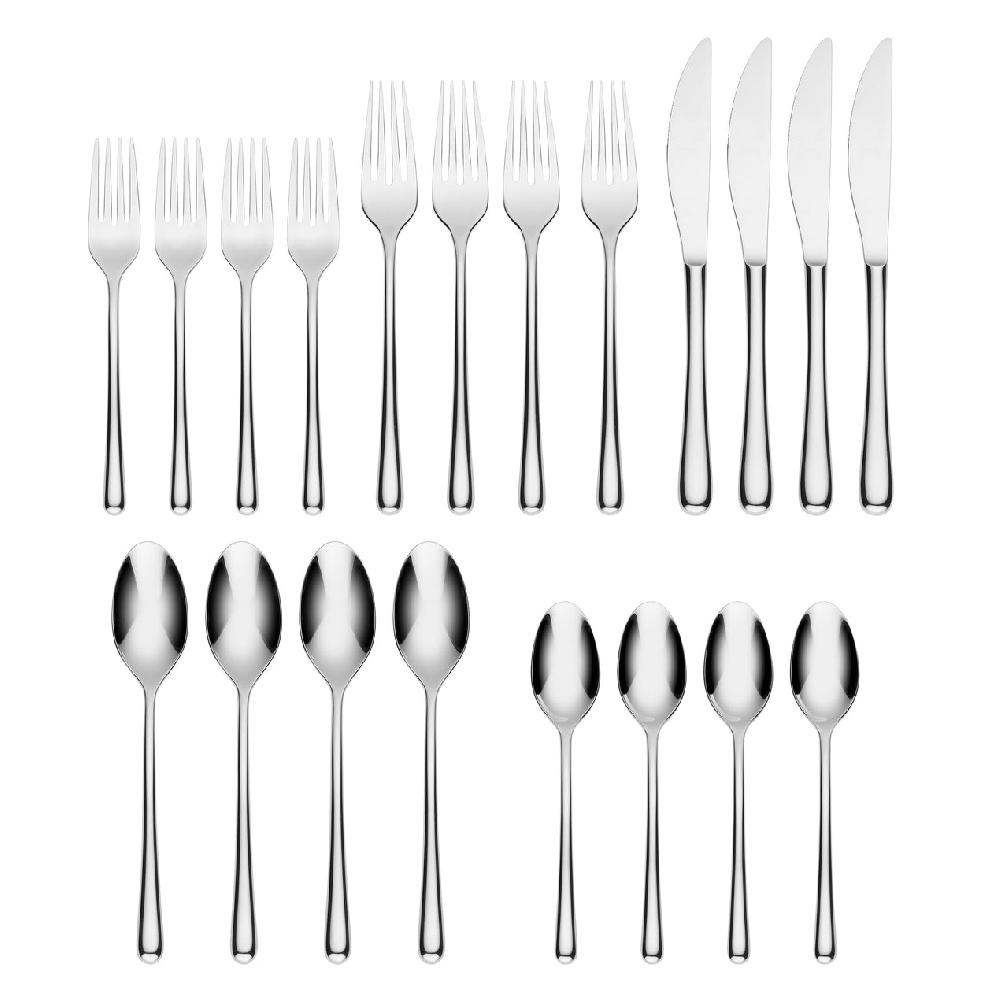lenox Samantha Mirror 20-Piece Flatware Set