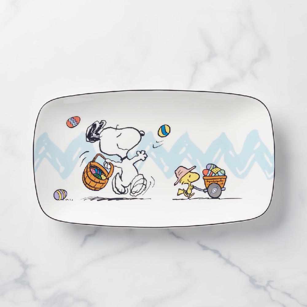 lenox Snoopy Easter Hors d'Oeuvre Tray