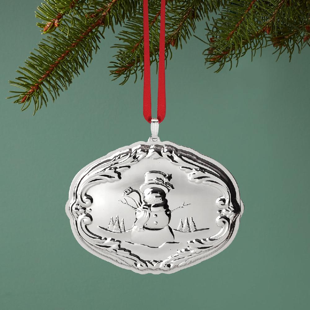 Lenox Songs Of Christmas Sterling Silver Ornament
