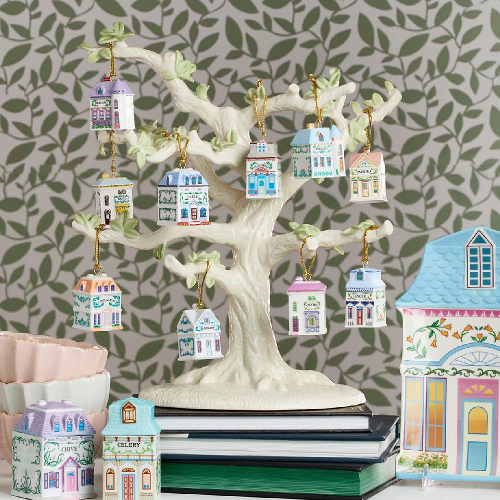 Lenox Spice Village 10-Piece Ornament Set