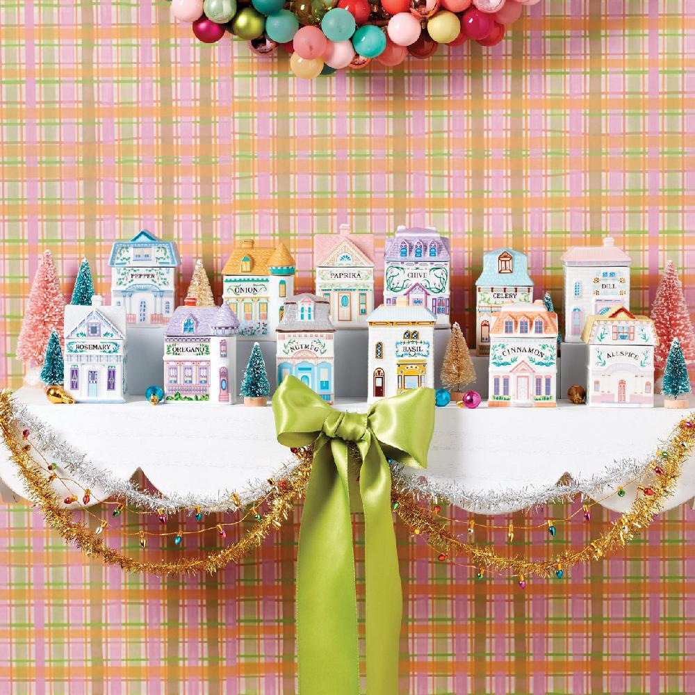 Lenox Lenox Spice Village 6-Piece Spice Jar Set Gourmet Way