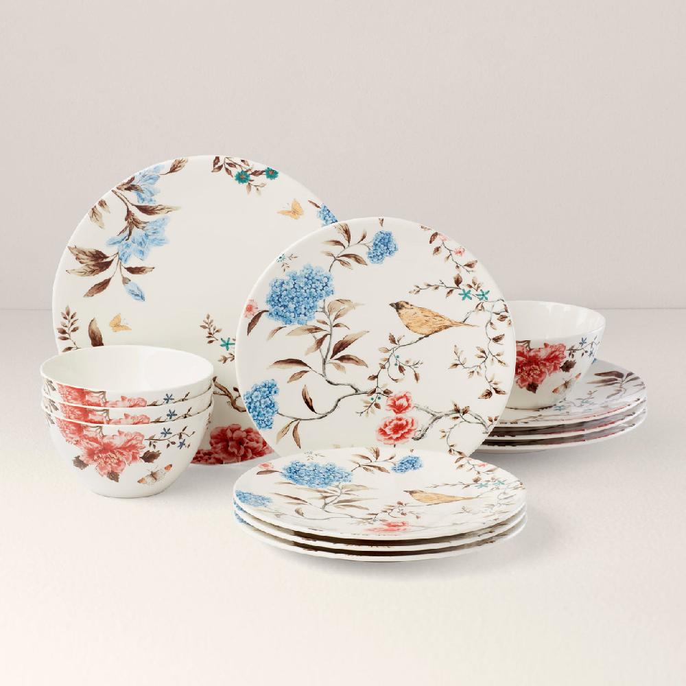 lenox Sprig & Vine 12-Piece Dinnerware Set
