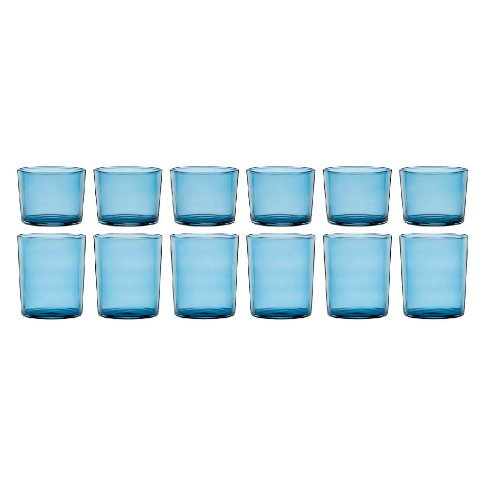 Lenox Stackables Blue Short & Tall Glasses - Set Of 12