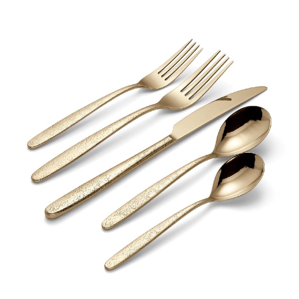 Lenox Storm Champagne 20 Piece Flatware Set