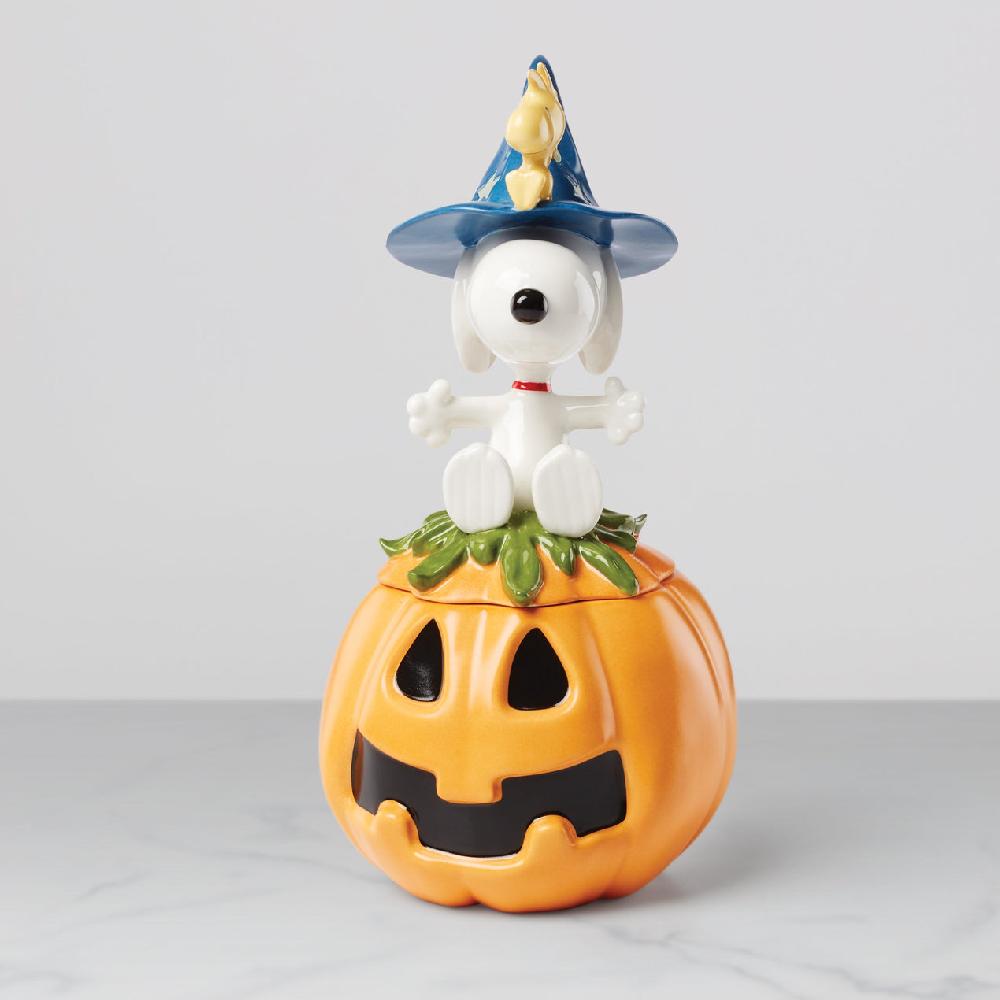 lenox The Great Pumpkin Covered Candy Dish