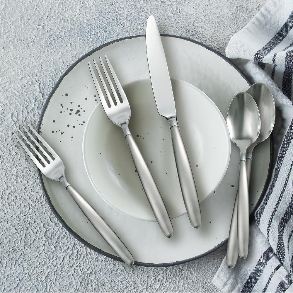 Lenox Tidal Frosted 30 Piece Flatware Kit