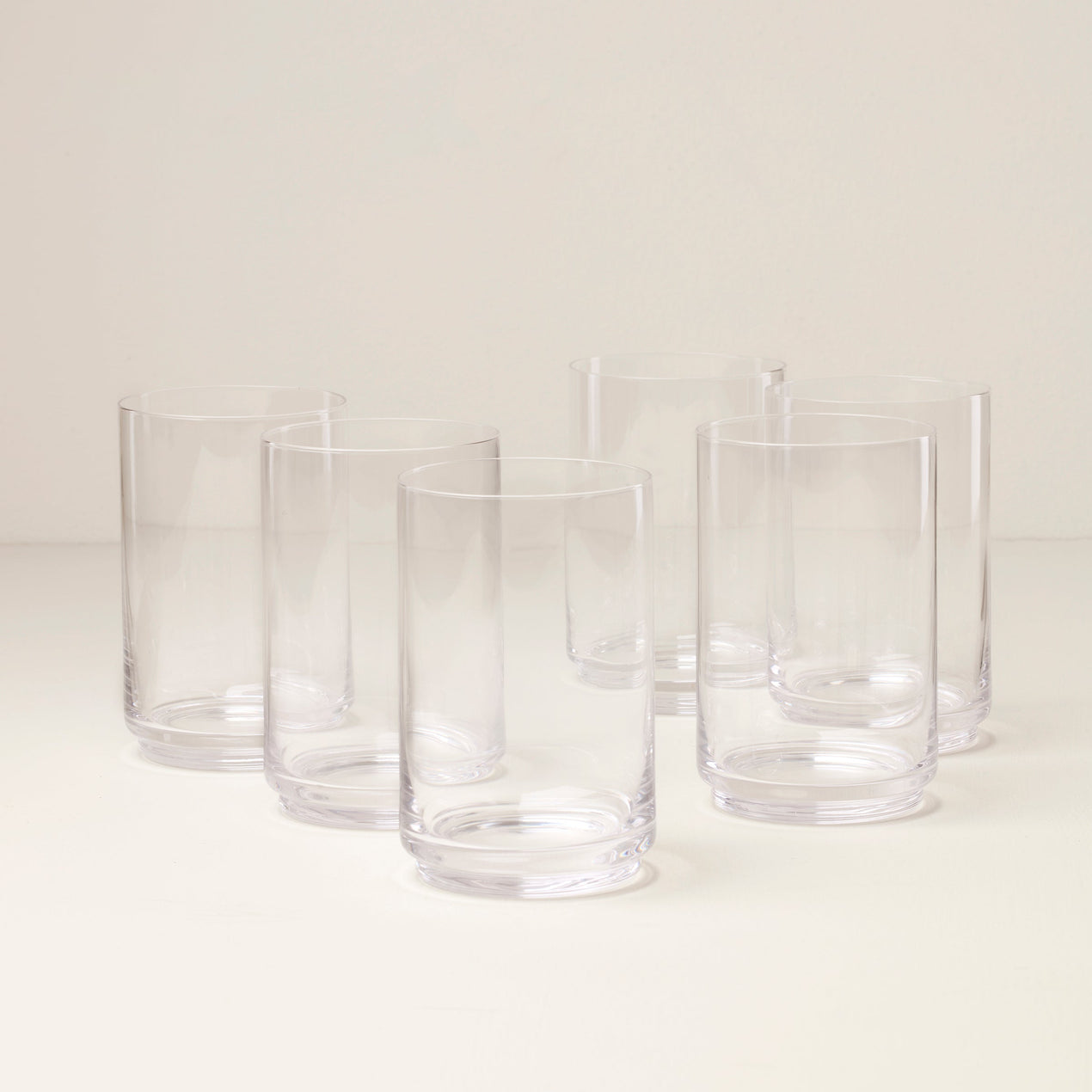lenox Tuscany Stackable Glass Coolers - Set Of 6