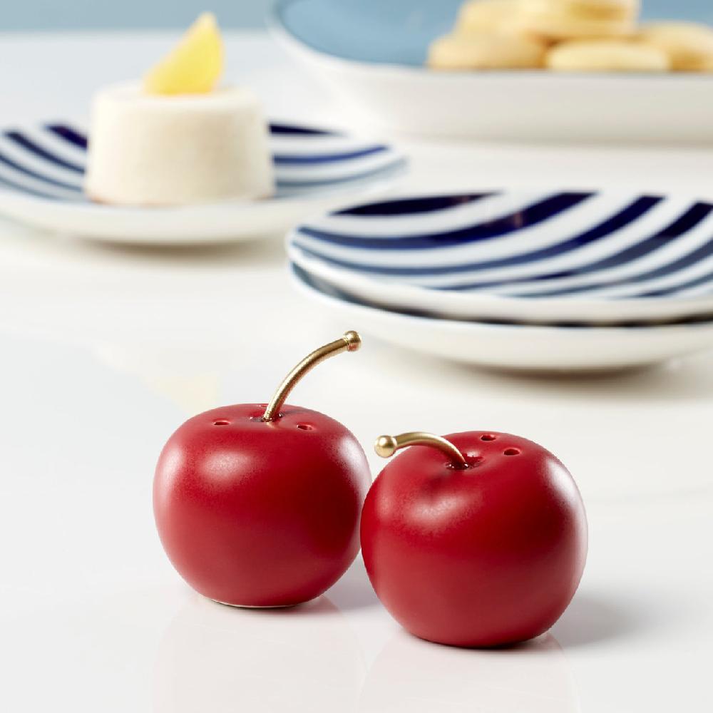 Lenox Tutti Fruity Cherries Salt & Pepper Set