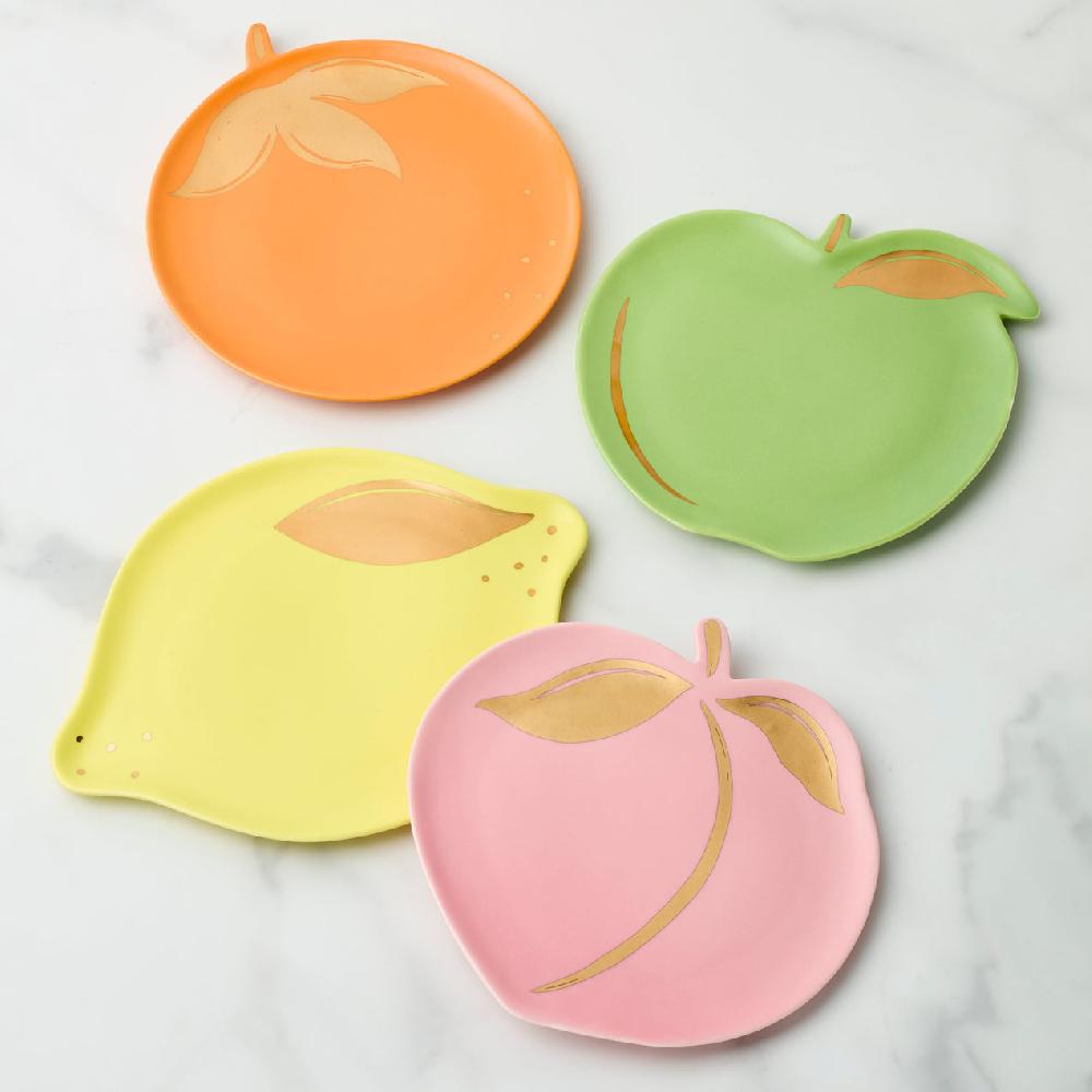 lenox Tutti Fruity Tidbit Plates - Set of 4