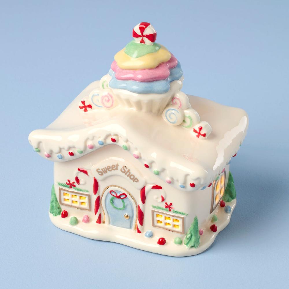 Lenox Who-Ville Sweet Shop Lit Figurine