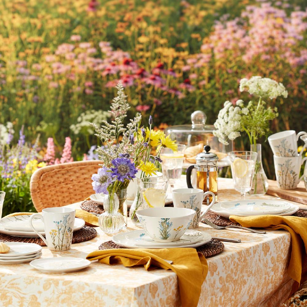 Lenox Wildflowers 12-Piece Dinnerware Set