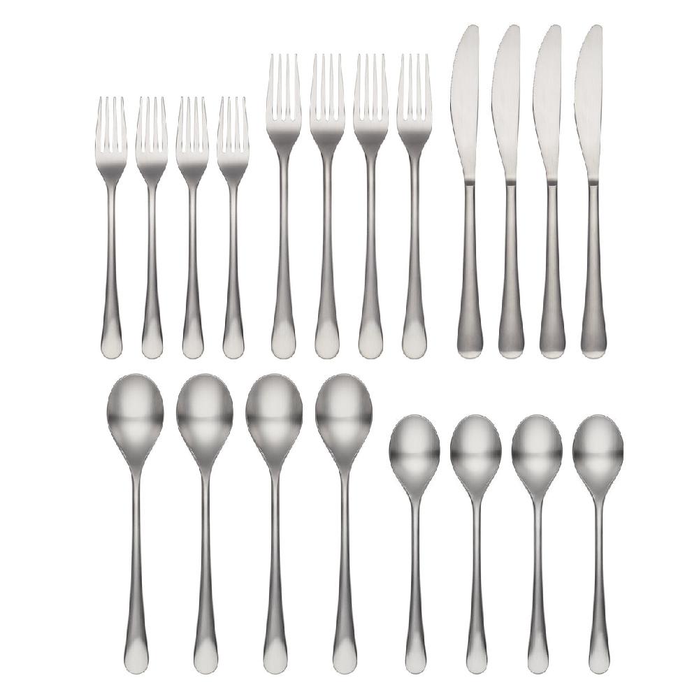 Lenox Xyla Satin 20 Piece Flatware Set