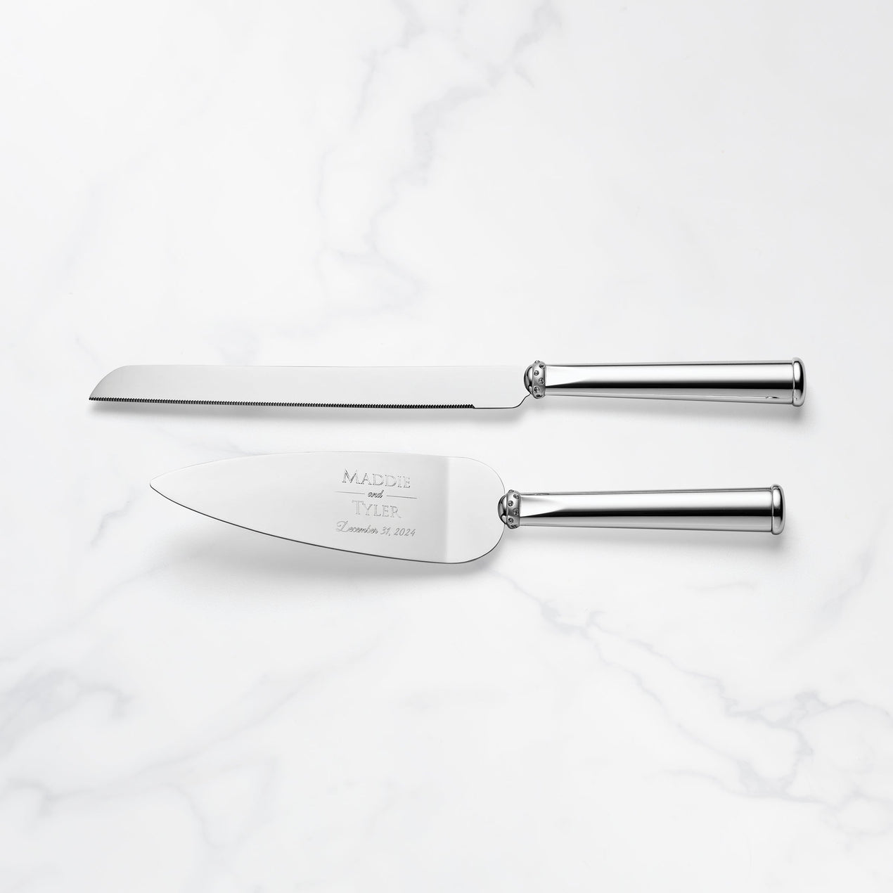 Lenox Personalized Devotion 2-Piece Cake Knife & Server Set