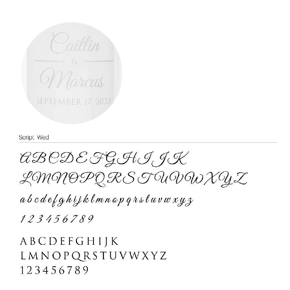 Lenox Personalized Devotion 2-Piece Toasting Flute Set