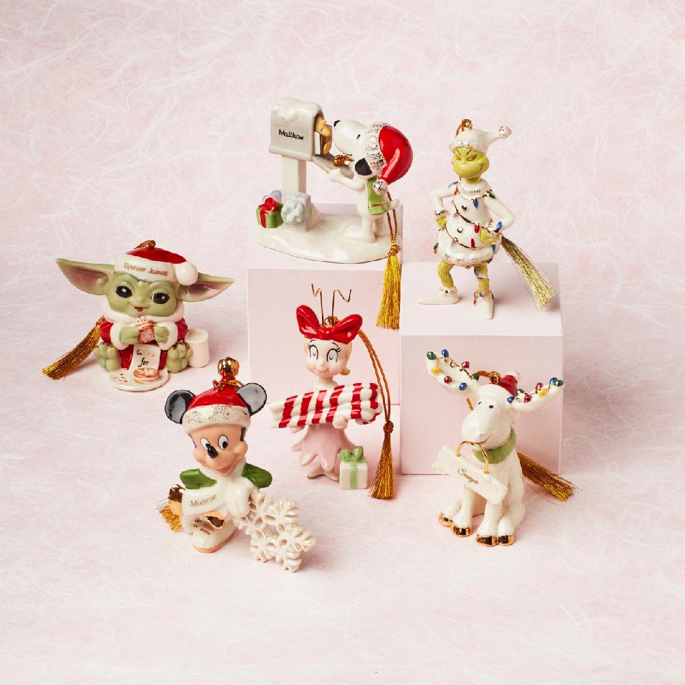 Lenox Personalized Snoopy's Letter To Santa Ornament