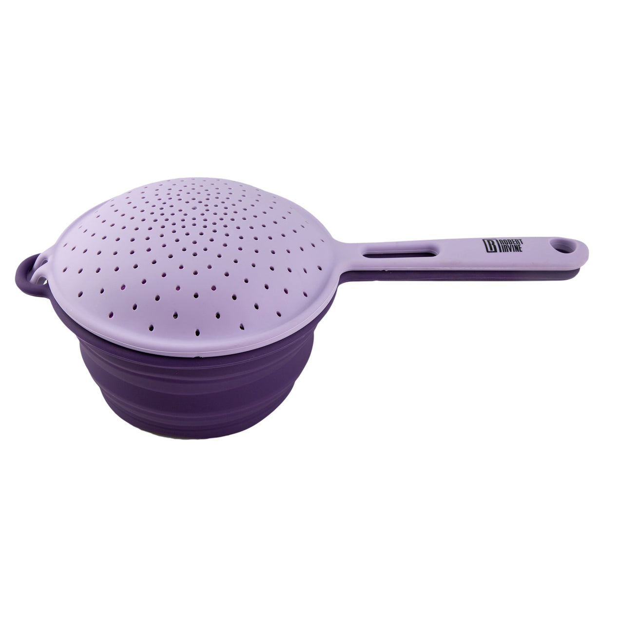 lenox Robert Irvine 2-Piece Silicone Colander Set Purple