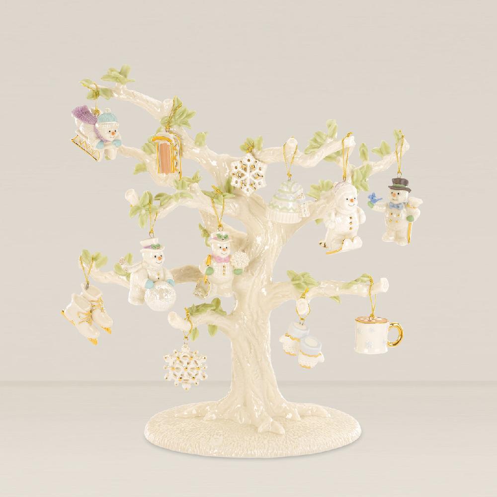 lenox Snow Pals Christmas 13-Piece Ornament & Tree Set