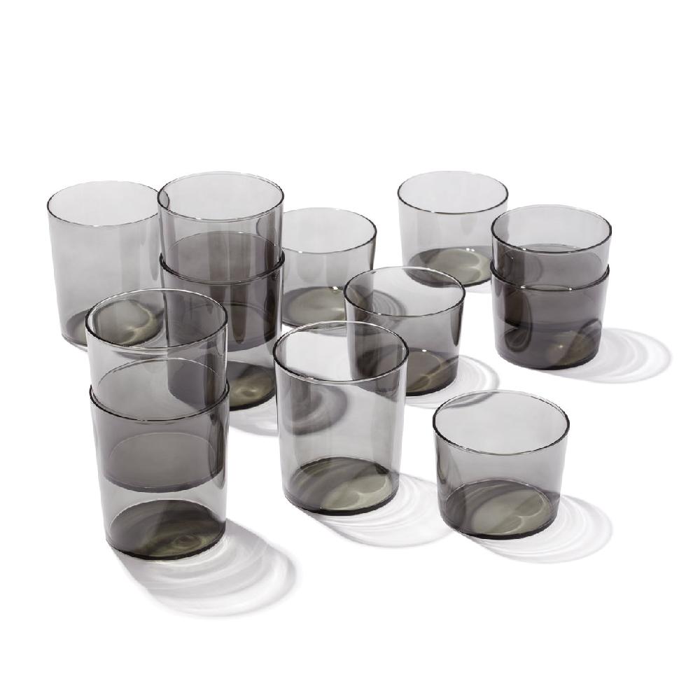 lenox Stackables Smoke Short & Tall Glasses - Set Of 12