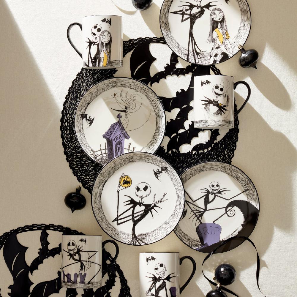 Lenox The Nightmare Before Christmas Accent Plates - Set Of 4