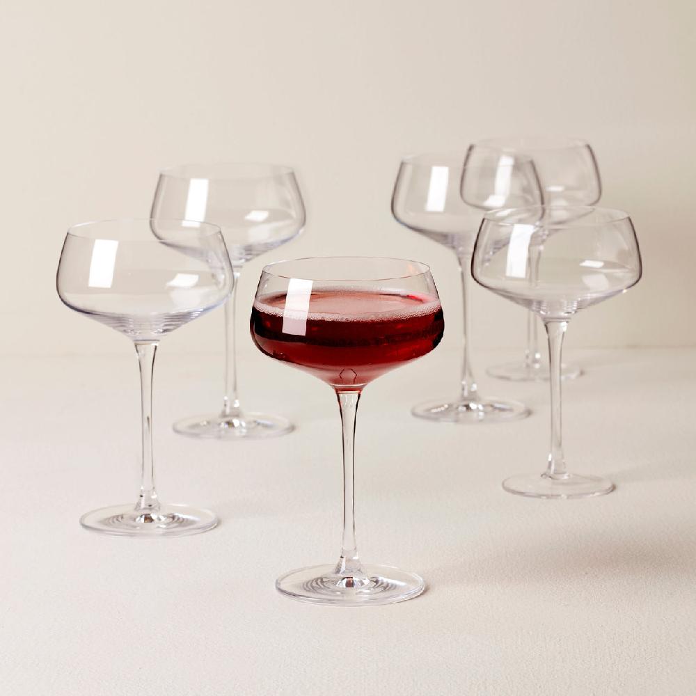 Lenox Tuscany Classics Angled Coupe Glasses - Set Of 6
