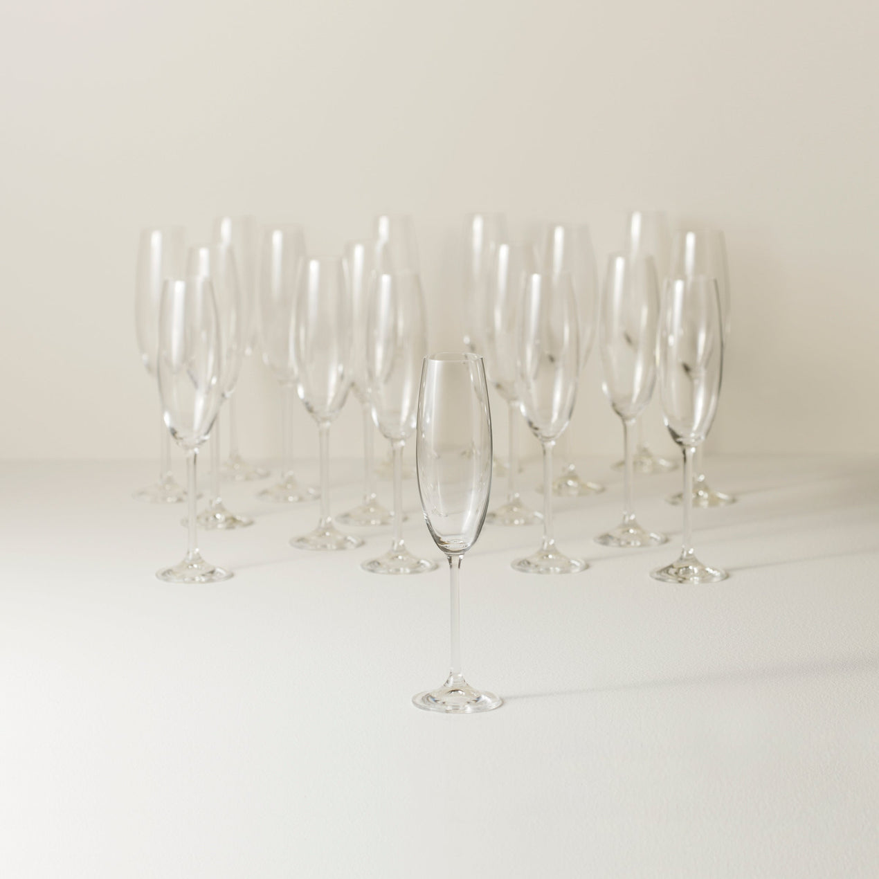 lenox Tuscany Classics Champagne Flute Glasses - Set Of 18