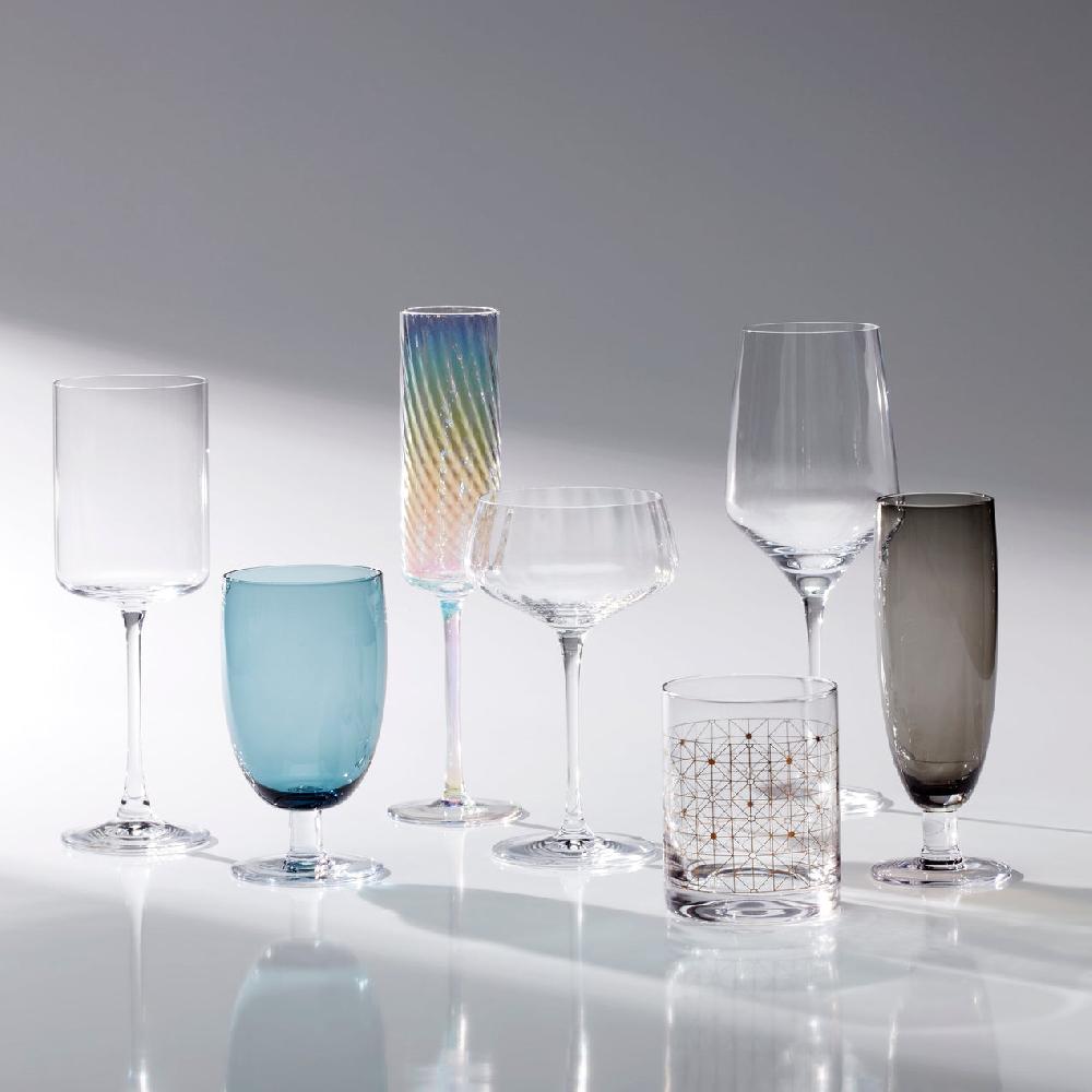 Lenox Tuscany Classics Gold Dust Double Old Fashion Glasses - Set