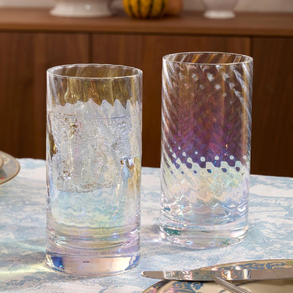 Lenox Tuscany Classics Iridescent Highball Glasses - Set Of 4