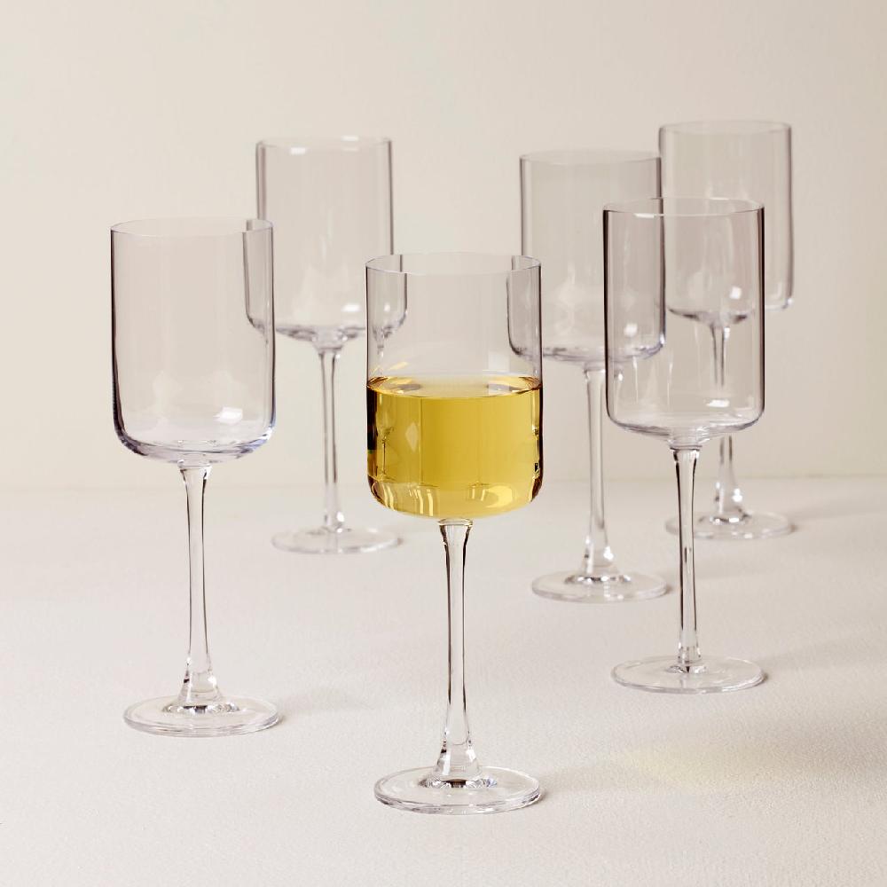 Lenox Tuscany Classics Straight White Wine Glasses - Set Of 6