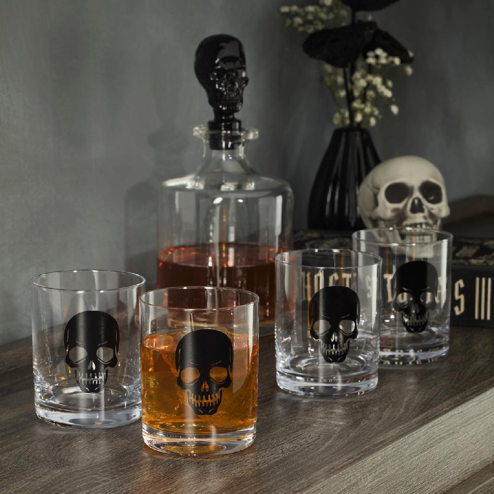 Lenox Vintro Halloween 5-Piece Skeleton Whiskey Set