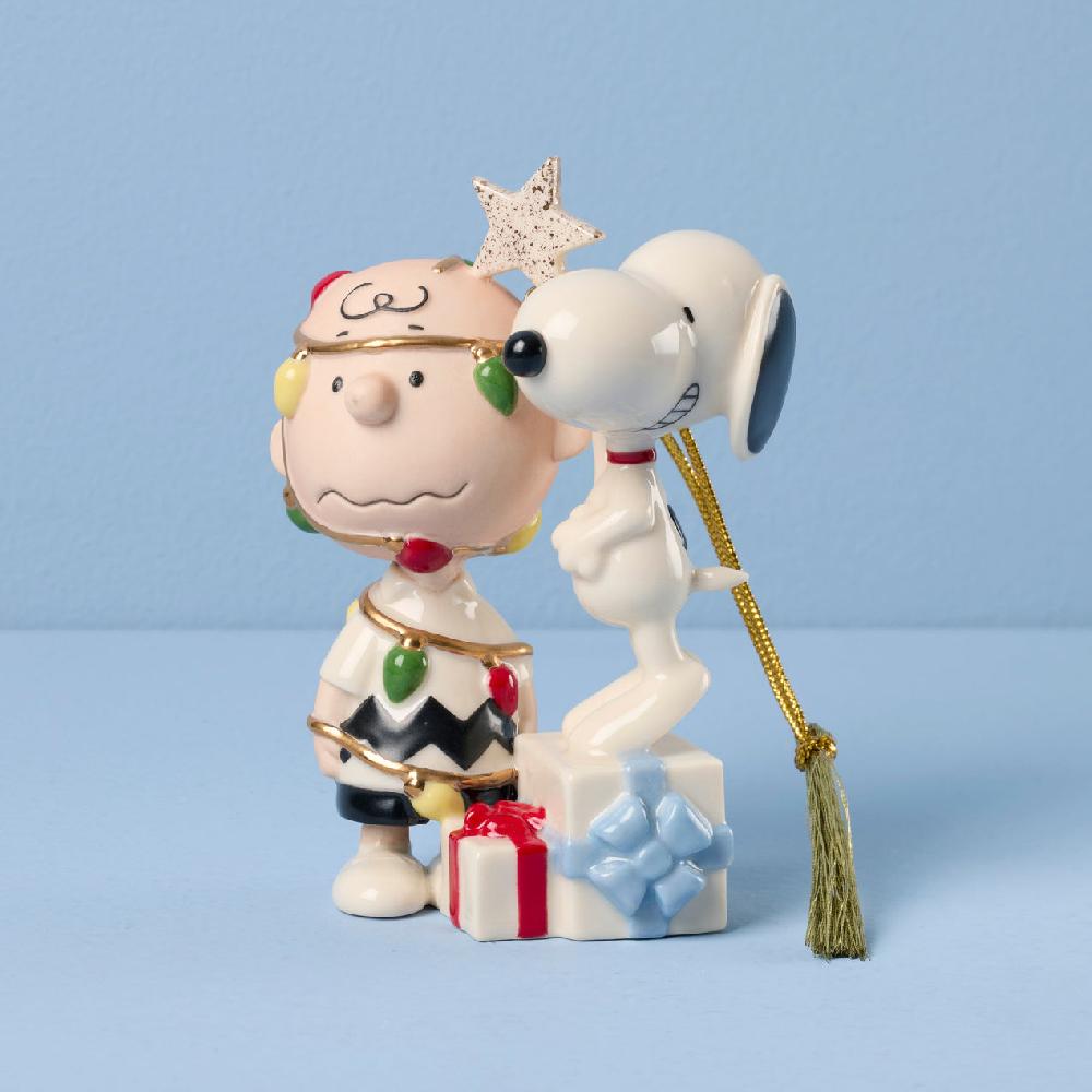 lenox You're A Christmas Tree Charlie Brown Ornament